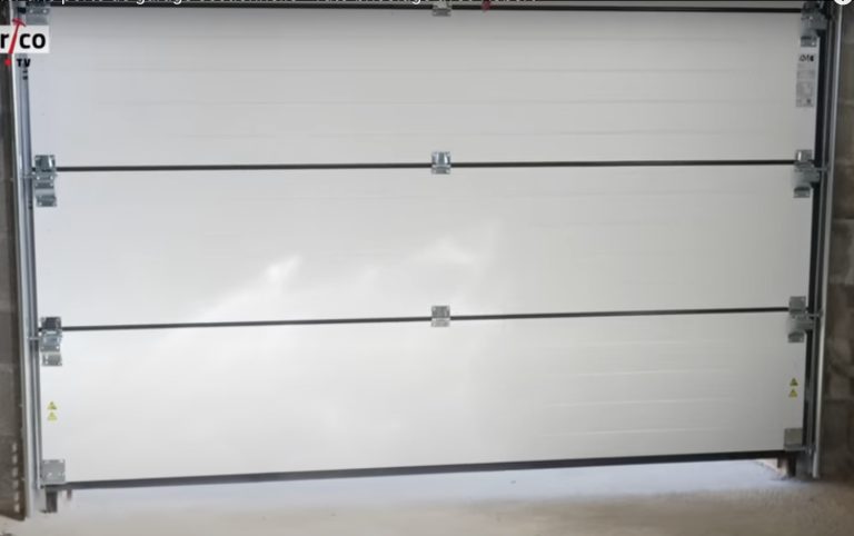 porte de garage sectionnelle