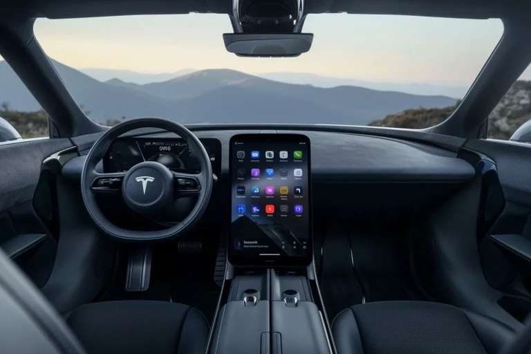 intérieur d'une voiture achetée en LOA