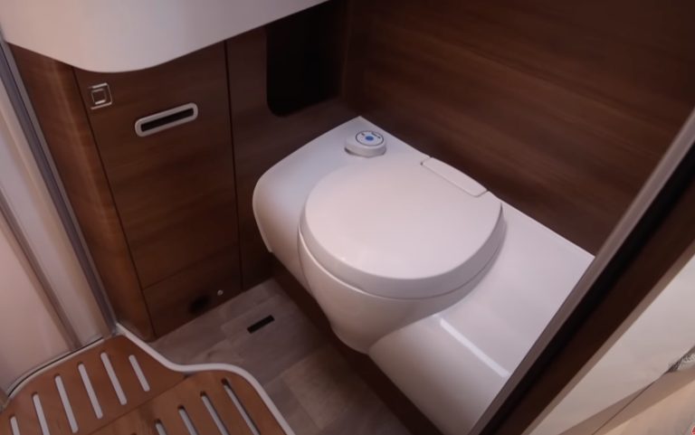 Toilette de camping car