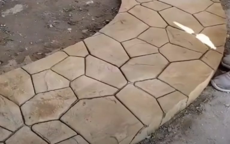 béton imprimé