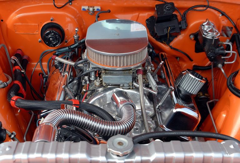 moteur de voiture