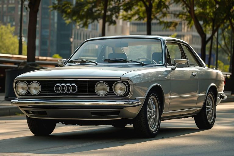 Découvrez l'Audi 4000 : la berline classique des années 80 qui allie performance et élégance