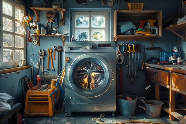 Comment réparer une machine à laver qui fait un bruit de marteau piqueur : solutions et astuces