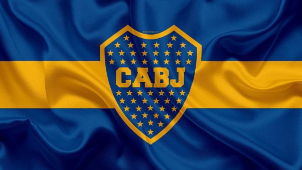 drapeau de Boca Junior