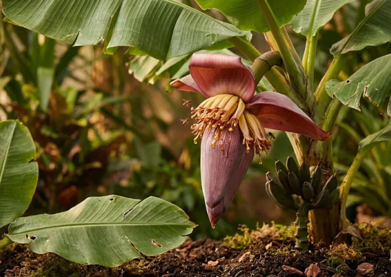 bananier en fleur que faire