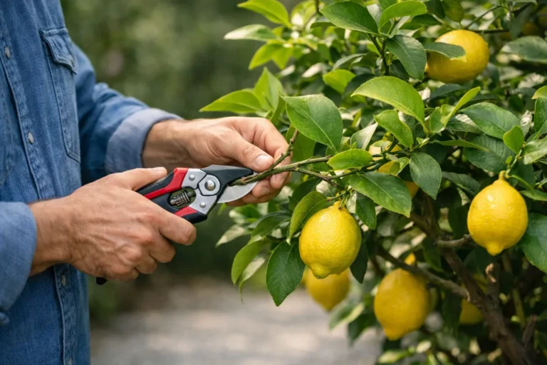 quand et comment tailler un citronnier