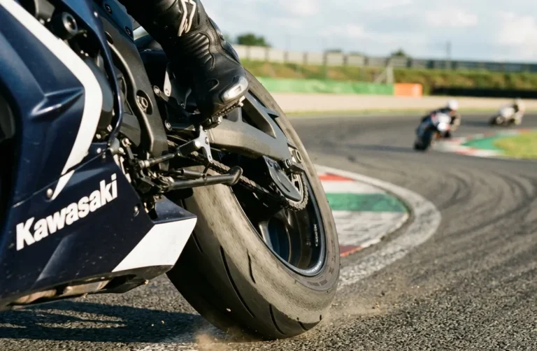 bande de peur moto