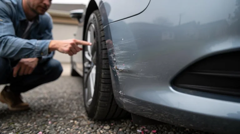 Petits dommages sur carrosserie