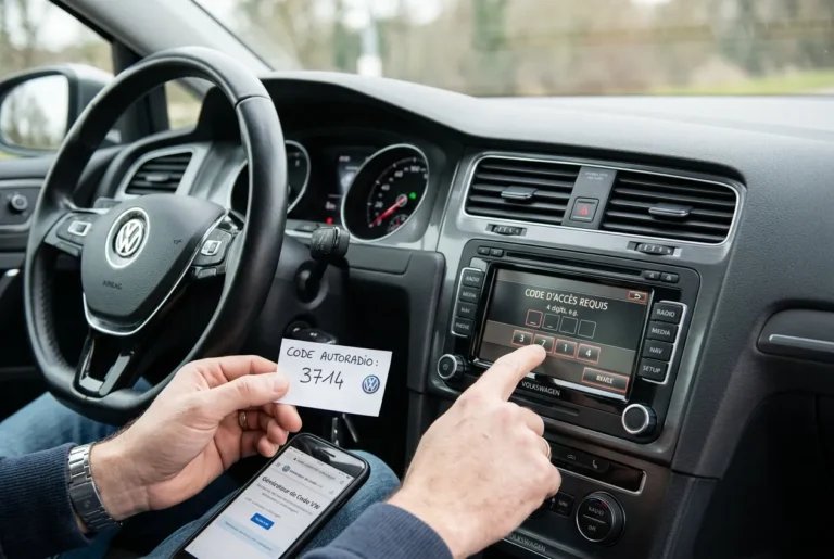 code autoradio Volkswagen